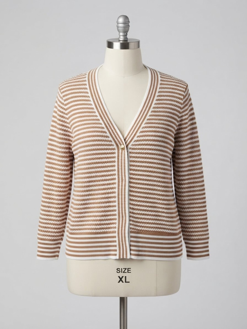 Adrianna Papell V-Neck Cardigan